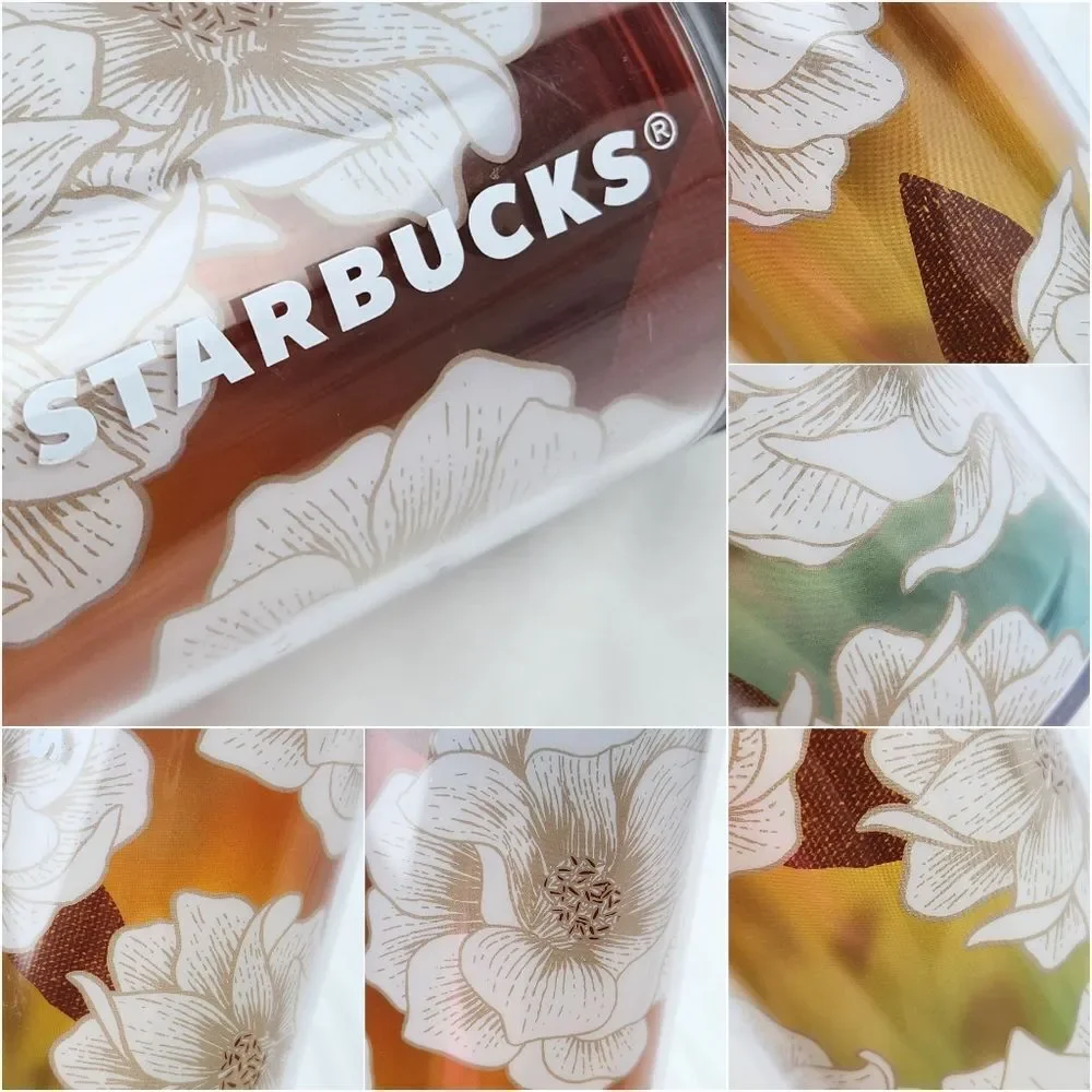 ☕️Starbucks 2019 Desert Cactus Flower Acrylic 16oz Travel Tumbler